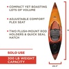 image:imageOld Town Heron 9XT Solo SitInside Recreational Paddle Kayak 9 ft 6 inLava