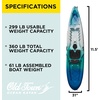 image:imageOld Town Ocean Kayak Malibu 115 Solo SitonTop Recreational Paddle Kayak 11 ft 504Horizon