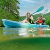 image:imageOld Town Ocean Kayak Malibu Two 2 Person SitonTop Recreational Paddle Kayak 12 ftLava