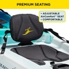 image:imageOld Town Ocean Kayak Malibu Two 2 Person SitonTop Recreational Paddle Kayak 12 ftLava