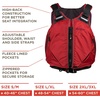 image:imageOld Town Solitude II Mens Life JacketRed