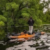 image:imageOld Town Sportsman BigWater PDL 132 Solo SitonTop Fishing Pedal Kayak 13 ft 204 inSteel Camo