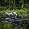 image:imageOld Town Sportsman PDL 106 Solo SitonTop Fishing Pedal Kayak 10 ft 6 inSteel Camo