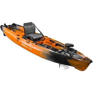 image:imageOld Town Sportsman AutoPilot 136 Solo SitonTop Fishing Motorized Kayak with Minn Kota Motor 13 ft 6 inEmber Camo