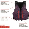 image:imageOld Town Canoes amp Kayaks Riverstream Unisex PFD  Life JacketBlack Cherry