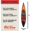 image:imageOld Town Loon 120 Solo SitInside Recreational Paddle Kayak 12 ftLava