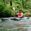 image:imageOld Town Loon 126 Solo SitInside Recreational Paddle Kayak 12 ft 6 inLava