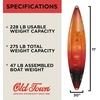 image:imageOld Town Twister Solo SitonTop Recreational Paddle Kayak 11 ft 3 inLava