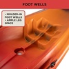 image:imageOld Town Twister Solo SitonTop Recreational Paddle Kayak 11 ft 3 inLava