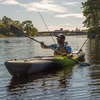 image:imageOld Town Vapor 12 Angler Solo SitInside Fishing Paddle Kayak 12 ft First Light