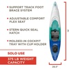 image:imageOld Town Vapor 12XT Solo SitInside Recreational Paddle Kayak 12 ftHorizon