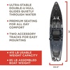 image:imageOld Town Sportsman 120 Solo SitonTop Fishing Paddle Kayak 12 ftSteel Camo