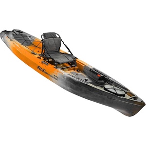 image:imageOld Town Sportsman 120 Solo SitonTop Fishing Paddle Kayak 12 ftEmber Camo